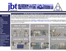 Tablet Screenshot of jbt-eng.com